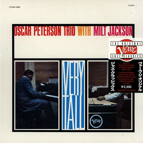 Oscar Peterson Trio, The With Milt Jackson - Very Tall