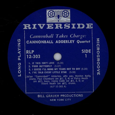The Cannonball Adderley Quartet - Cannonball Takes Charge
