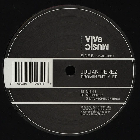 Julian Perez - Prominently EP