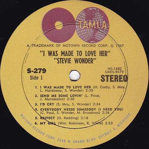 Stevie Wonder - I Was Made To Love Her