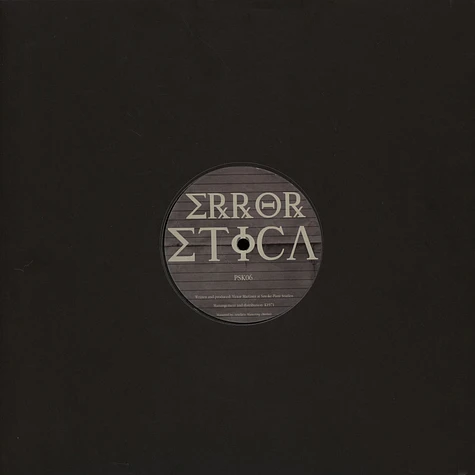 Error Etica - The Axion Of Coherent States