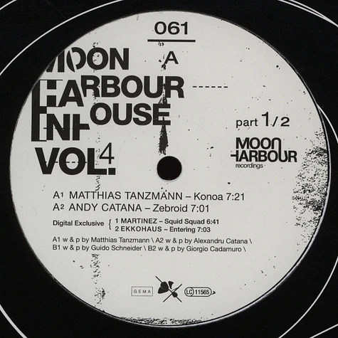 V.A. - Moon Harbour Inhouse Volume 4 Part 1