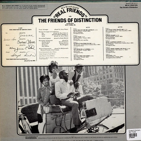 The Friends Of Distinction - Real Friends