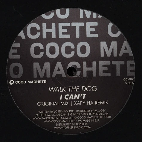 Walk The Dog (Pal Joey) - I Can’t