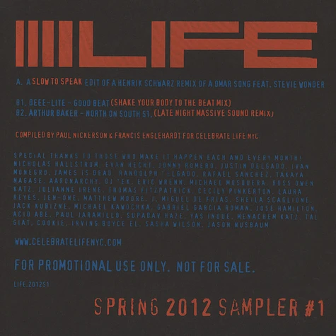 V.A. - Spring 2012 Sampler Volume 1