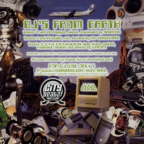 DJ Lamont & DJ Grasshoppa - Dj's from earth