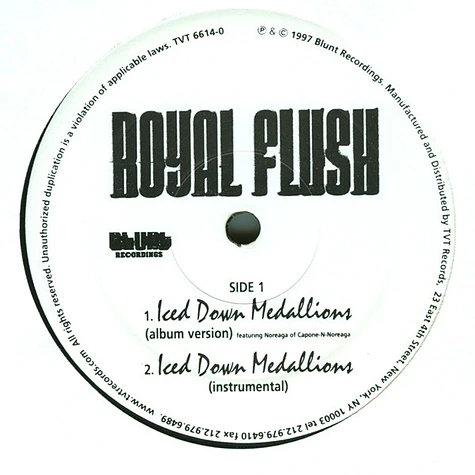 Royal Flush - Iced Down Medallions