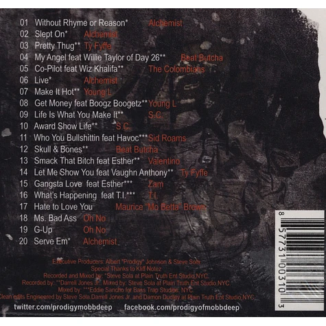 Prodigy of Mobb Deep - H.N.I.C. 3 Deluxe Edition