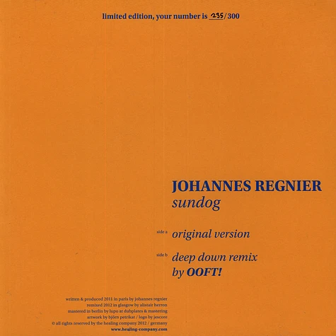 Johannes Regnier - Sundog