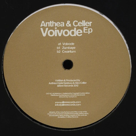 Anthea & Celler - Voivode EP