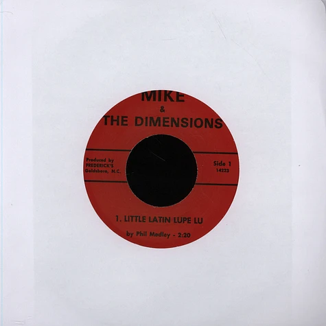 Mike & The Dimensions - Little Latin Lupe Lu