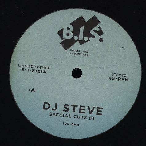 DJ Steve - Special Cuts #1 & 2