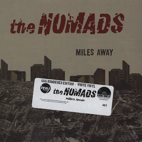 The Nomads - Miles Away White Vinyl