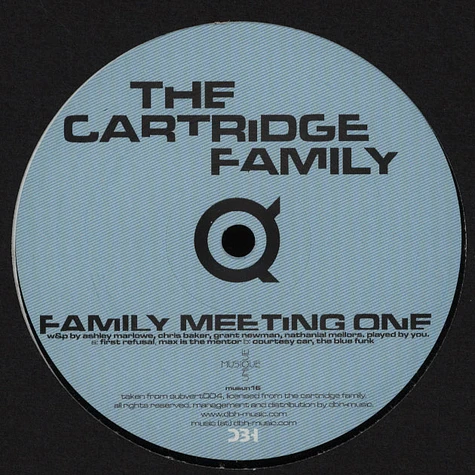 The Cartridge Family - Family Meeting One