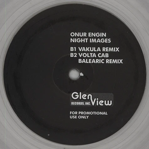Onur Engin - Night Images Remix EP Clear Vinyl Edition