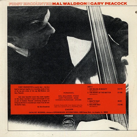 Mal Waldron & Gary Peacock - First Encounter
