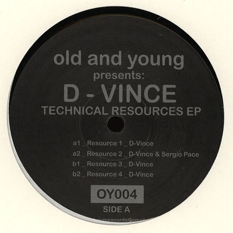 D-Vince - Technical Resources