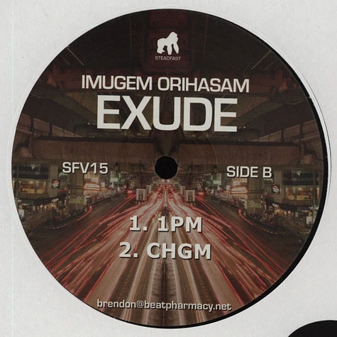 Imugem Orihasam - Exude EP