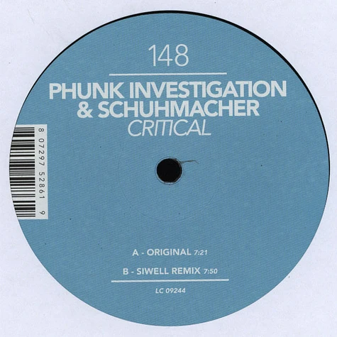 Phunk Investigation & Schuhmacher - Critical