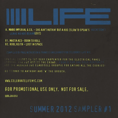 V.A. - Summer 2012 Sampler Volume 1