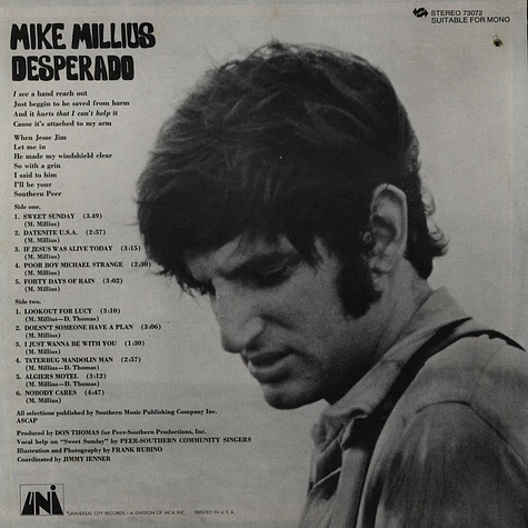 Mike Millius - Desperado