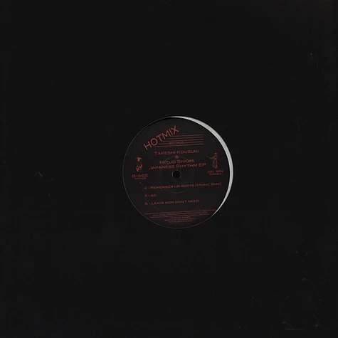 Takeshi Kouzuki & Mituo Shiomi - Japanese Rhythm EP