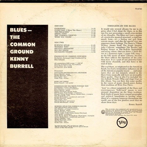 Kenny Burrell - Blues - The Common Ground