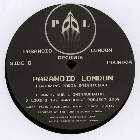 Paranoid London - Paris Dub 1