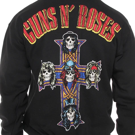 Guns N' Roses - Cross Arched Type Hoodie