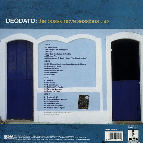 Deodato - The Bossa Nova Sessions Volume 2