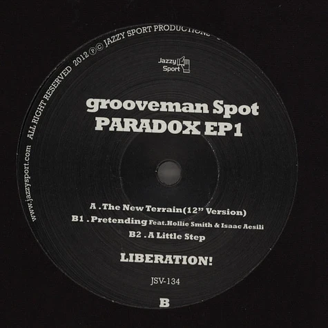 Grooveman Spot - Paradox EP1