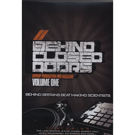 V.A. - Behind Closed DoorsHip Hop Production DVD Magazine Volume 1