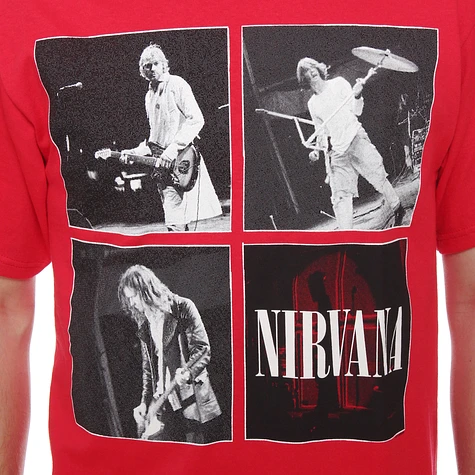 Nirvana - Square Logo T-Shirt