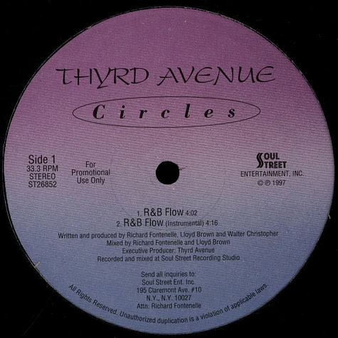 Thyrd Avenue - Circles