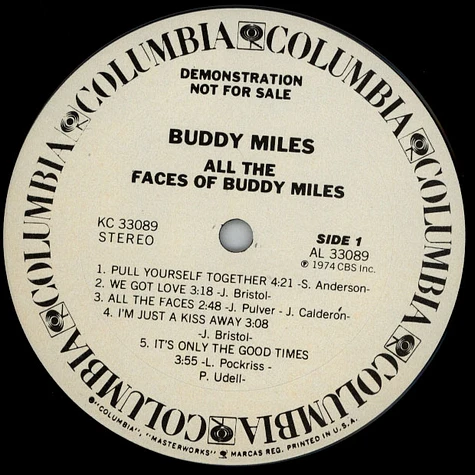 Buddy Miles - All The Faces Of Buddy Miles