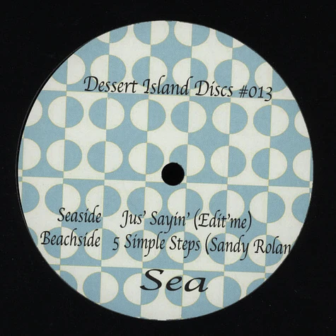 Edit'Me / Sandy Roland - Dessert Island Discs 13