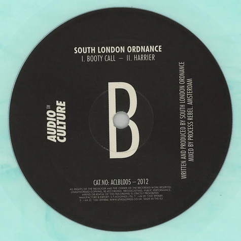 South London Ordnance - Big Boss Theme EP
