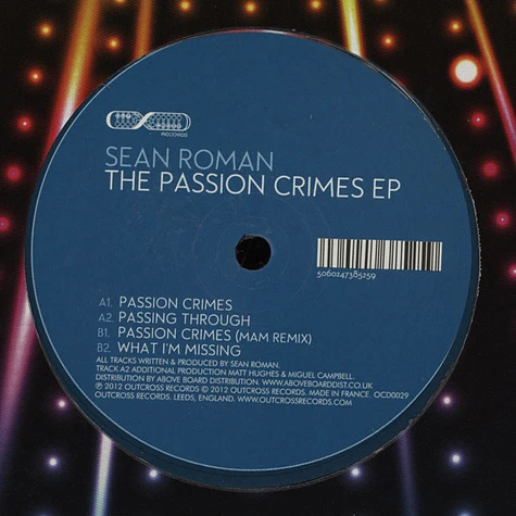 Sean Roman - The Passion Crimes