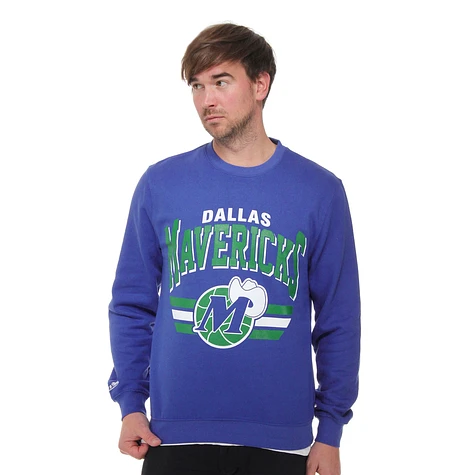Mitchell & Ness - Dallas Mavericks Stadium Crew Sweater