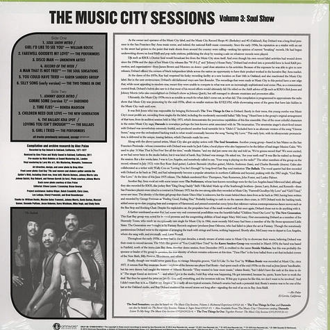 V.A. - The Music City Sessions Volume 3: Soul Show
