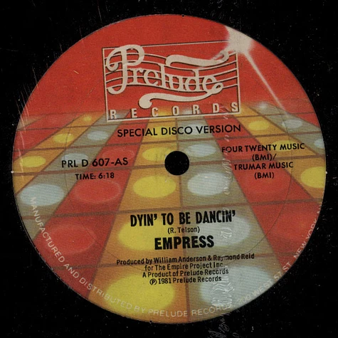 Empress - Dyin' to be dancin'