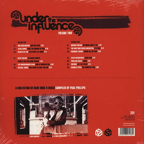 V.A. - Under The Influence Volume 2 - Compiled by Paul Phillips