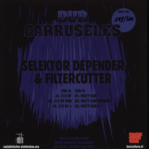 Jah Depender & Filtercutter - Dub Carrousels