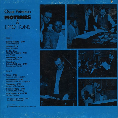 Oscar Peterson - Motions & Emotions