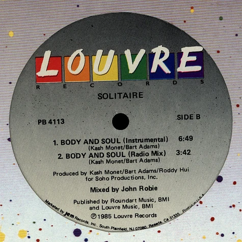 Solitaire - Body And Soul