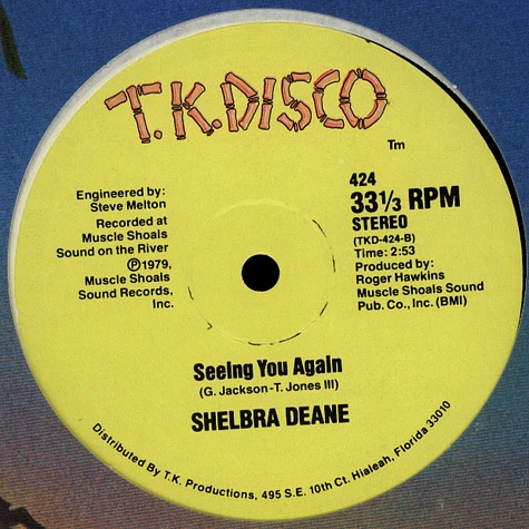Shelbra Deane - You Move Me / Seeing You Again