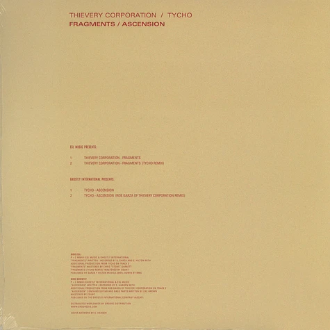 Thievery Corporation Vs. Tycho - Remixes EP