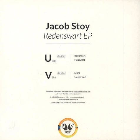 Jacob Stoy - Redenswart EP