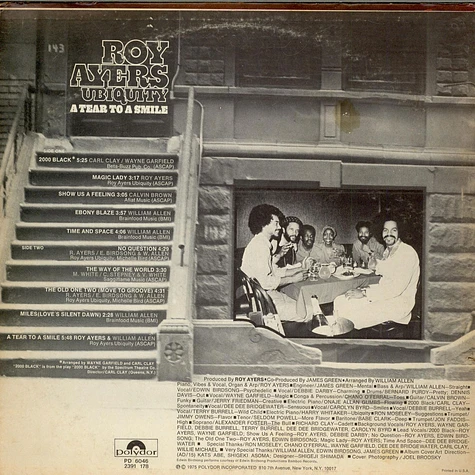 Roy Ayers Ubiquity - A Tear To A Smile