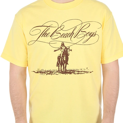 The Beach Boys - Script Logo Horse T-Shirt